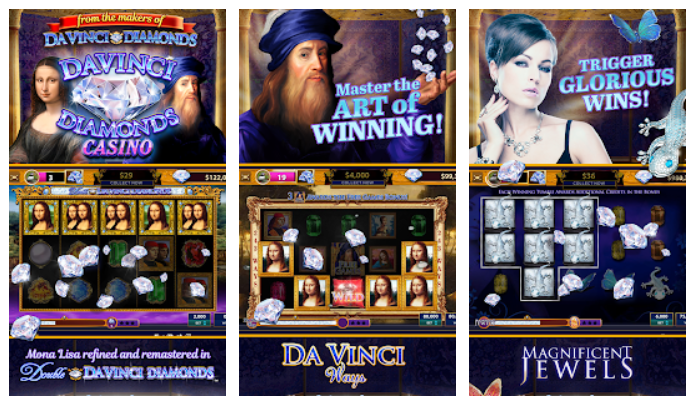 Davinci Diamonds Slot Gameplay Preview