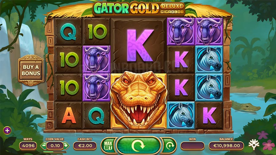 Gator Gold Gigablox Slot Demo