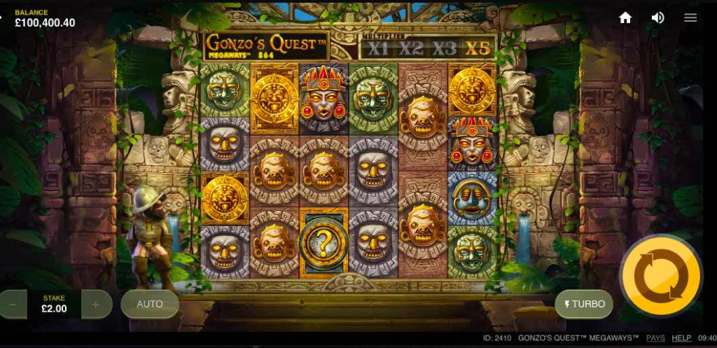 Gonzo's Quest Megaways Slot Demo