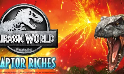 jurassic world raptor riches slot